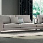 серый диван дизайн